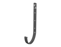 ТН ОПТИМА 120/80 мм, кронштейн желоба металлический, серый, шт.