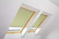 Плиссированная штора APS New Line для мансардных окон FAKRO, цвет 654