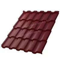 Металлочерепица МЕТАЛЛ ПРОФИЛЬ Монтекристо-M NormanMP (ПЭ-01-3005-0.5)