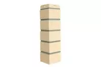 Угол Grand Line Состаренный кирпич Design бежевый со швом RAL 7006