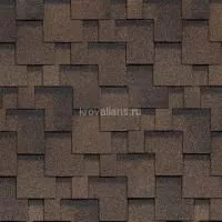 Гибкая черепица Шинглас (Shinglas) Финская Аккорд (Коричневый) /1 кв.м/