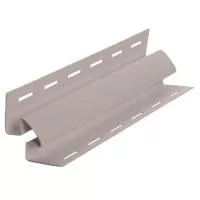 ПЫЛЬНАЯ РОЗА Внутренний угол к сайдингу (3,05 м) 20шт/уп TECOS