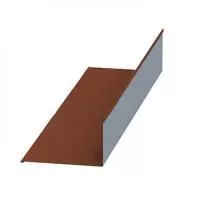 Планка примыкания нижняя 250х122х2000 NormanMP (ПЭ-01-8004-0.5)