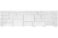 Сайдинг под камень «Текос», белый