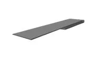 Планка финишная 46х25 0,45 Drap RAL 7004 сигнальный серый