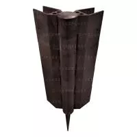 Угловой элемент ДПК 300 мм венге