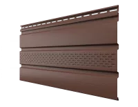 ТН, Софит, частично перфорированный, каштан, 3м