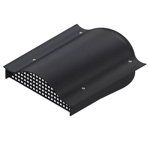 Аэратор кровельный TP-88/С | Кровельный вентиль для кровли из профнастила С-21 Чёрный