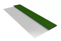 Планка стартовая БХ new 0,45 PE с пленкой RAL 6002 лиственно-зеленый