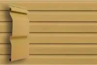 Сайдинг Корабельная доска Grand Line Color Plus кремовый (3,0м)