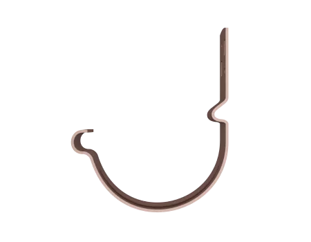 ТН МВС Стандарт 125/90 мм кронштейн желоба короткий коричневый шт.