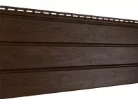 Софит тёмный орех «Ю-Пласт PRO», гладкий (3,0 м)