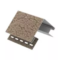 ПУСТЫНЯ Наружный угол к сайдингу колл. СТОУН-ХАУС S-Lock серия КЛИНКЕР БАЛТИК (3,05 м) 5шт/уп