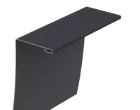 Универсальный околооконный профиль 89/254 мм, 3 м, графит