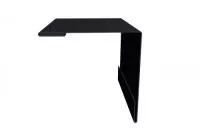 Угол внешний 50х50 0,5 Quarzit lite с пленкой RAL 9005 черный