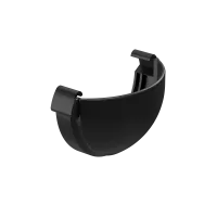 Заглушка желоба LUX, карбон