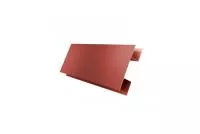 Планка H-образная 0,5 PurLite Matt RAL 8004 терракота
