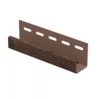 ЖЖЁНЫЙ J-профиль к сайдингу колл. СТОУН-ХАУС серия КАМЕНЬ (3,05 м) 20шт/уп