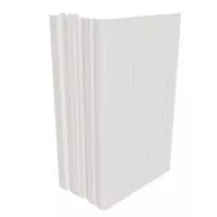 Околооконная Вертикальная планка Белый 1500*90мм