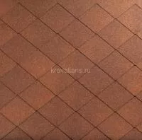 Гибкая черепица Katepal (Катепал) Foxy (Терракота ) /1 кв.м/