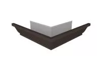 Угол желоба внешний Vortex Lite Matt 130мм RR 32 темно-коричневый