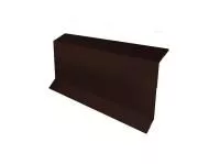 Планка примыкания в штробу 20х65х15 RAL 8017 шоколад 2м