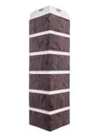 Угол фасадной панели «Альта-Профиль», кирпич рижский 05