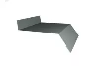 Отлив простой 100 0,45 PE с пленкой RAL 7005 мышино-серый