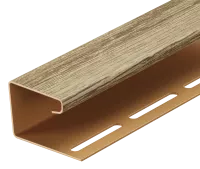 j-профиль 16 мм, кедр