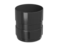 ТН МАКСИ 152/100 мм, муфта трубы, антрацит, шт.