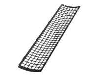 ТН ПВХ 125/82 мм, защитная решетка водосточного желоба 0,6 м, черный, шт.