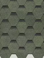 Гибкая черепица EUROPA, КАРАТ, Зелёный