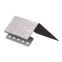 СЕРЕБРИСТЫЙ Околооконный профиль к сайдингу колл. ТИМБЕР-БЛОК серия ДУБ (3,05 м) 10шт/уп