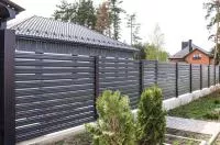 3D Штакетник (универсальное металлическое ограждение), покрытие neomatt