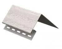 БЕЛЁНЫЙ Околооконный профиль к сайдингу колл. ТИМБЕР-БЛОК серия ЯСЕНЬ (3,05 м) 10шт/уп