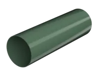 ТН ПВХ 125/82 мм, водосточная труба пластиковая (3 м), зеленый, шт.