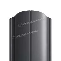 Штакетник металлический МЕТАЛЛ ПРОФИЛЬ ELLIPSE-O 19х126 (PURMAN-20-7024-0.5)