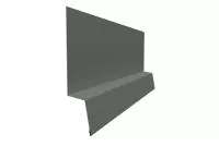 Планка начальная фальц 0,45 PE с пленкой RAL 7005 мышино-серый