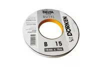 Delta-Butyl-Band B15 двусторонняя соединительная лента из бутилкаучука