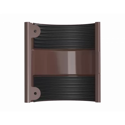 ТН МВС Стандарт 125/90 мм соединитель желоба коричневый шт.