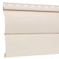 Блок Хаус виниловый «FineBer», слоновая кость