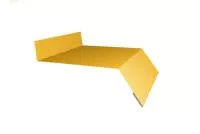 Отлив простой 50 0,45 PE с пленкой RAL 1018 цинково-желтый