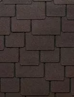 Гибкая черепица LUX, САППОРО, Зрелый каштан