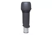 Выход вытяжки 160х225х700 ИЗ серый с колпаком