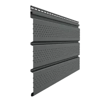 Софит PREMIUM, Софит T4 с полной перфорацией, графит