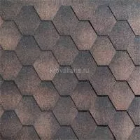 Гибкая черепица Katepal (Катепал) Jazzy (Медный) /1 кв.м/