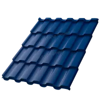 Металлочерепица МЕТАЛЛ ПРОФИЛЬ Монтекристо-S NormanMP (ПЭ-01-5005-0.5)