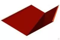 Планка ендовы нижняя (298*298), NormanMP 0,5 мм RAL 3011 2м
