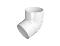 ТН МАКСИ 152/100 мм, колено трубы 67°, снежно-белый, шт.