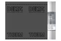 Delta-Therm диффузионная термостойкая мембрана для металлических кровель